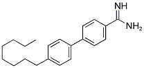 4'-OCTYL-BIPHENYL-4-CARBOXAMIDINE 结构式