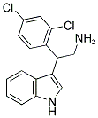 2-(2,4-DICHLOROPHENYL)-2-(1H-INDOL-3-YL)ETHANAMINE 结构式