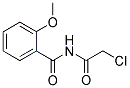 N-(2-CHLORO-ACETYL)-2-METHOXY-BENZAMIDE 结构式