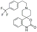 1'-[2-[4-(TRIFLUOROMETHYL)PHENYL]ETHYL]-SPIRO[4H-3,1-BENZOXAZINE-4,4'-PIPERIDIN]-2(1H)-ONE 结构式
