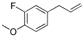 3-(3-FLUORO-4-METHOXYPHENYL)-1-PROPENE 结构式