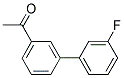 1-(3'-FLUORO-BIPHENYL-3-YL)-ETHANONE 结构式