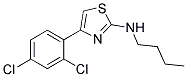 BUTYL-[4-(2,4-DICHLORO-PHENYL)-THIAZOL-2-YL]-AMINE 结构式
