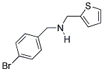 1-(4-Bromophenyl)-N-(thien-2-ylmethyl)methanamine 结构式