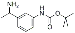 [3-(1-AMINO-ETHYL)-PHENYL]-CARBAMIC ACID TERT-BUTYL ESTER 结构式