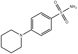 4-(哌啶-1-基)苯磺酰胺 结构式