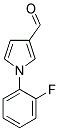 1-(2-FLUOROPHENYL)-1H-PYRROLE-3-CARBALDEHYDE 结构式