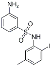 3-AMINO-N-(2-IODO-5-METHYLPHENYL)BENZENESULFONAMIDE 结构式
