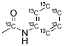 乙酰苯胺-(环-13C6,羰基-13C) 结构式