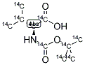 N-T-BOC-L-VALINE, [14C(U)] 结构式