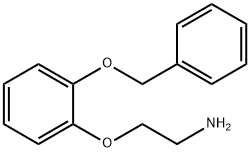2-(2-BENZYLOXYPHENOXY)ETHYLAMINE 结构式