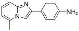 4-(5-METHYLIMIDAZO[1,2-A]PYRIDIN-2-YL)ANILINE 结构式