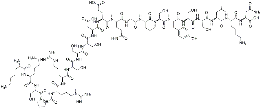 IL-1RACP (C1), HUMAN 结构式