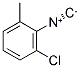 2-CHLORO-6-METHYLPHENYL ISOCYANIDE 结构式