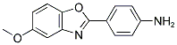 4-(5-METHOXY-BENZOOXAZOL-2-YL)-PHENYLAMINE 结构式