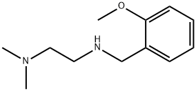 N1-(2-甲氧基苄基)-N2,N2-二甲基乙烷-1,2-二胺 结构式