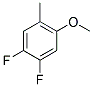 1,2-DIFLUORO-4-METHOXY-5-METHYL-BENZENE 结构式