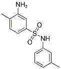 3-AMINO-4-METHYL-N-M-TOLYL-BENZENESULFONAMIDE 结构式