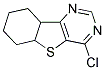 4-CHLORO-6,7,8,9-TETRAHYDROBENZO[4,5]THIENO[3,2-D]PYRIMIDINE 结构式