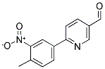 6-(4-METHYL-3-NITRO-PHENYL)-PYRIDINE-3-CARBALDEHYDE 结构式