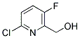 2-CHLORO-5-FLUORO-6-(HYDROXYMETHYL)PYRIDINE 结构式