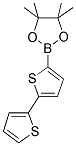 5-(4,4,5,5-TETRAMETHYL-1,3,2-DIOXABOROLAN-2-YL)-2,2'-BITHIOPHENE 结构式