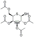 2,3,4,6-TETRA-O-ACETYL-1-THIO-BETA-D-THIOGALACTOPYRANOSE 结构式