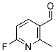 6-FLUORO-3-FORMYL-2-PICOLINE 结构式