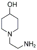 1-(2-AMINO-ETHYL)-PIPERIDIN-4-OL 结构式