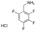 2,3,4,6-四氟苄胺 结构式