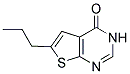 6-PROPYL-3H-THIENO[2,3-D]PYRIMIDIN-4-ONE 结构式