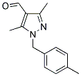 3,5-DIMETHYL-1-(4-METHYLBENZYL)-1H-PYRAZOLE-4-CARBALDEHYDE 结构式