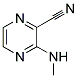 3-(METHYLAMINO)-2-PYRAZINECARBONITRILE 结构式