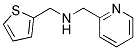 N-(PYRIDIN-2-YLMETHYL)-N-(THIEN-2-YLMETHYL)AMINE 结构式