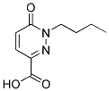 1-BUTYL-6-OXO-1,6-DIHYDROPYRIDAZINE-3-CARBOXYLIC ACID 结构式