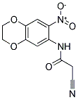 2-CYANO-N-(7-NITRO-2,3-DIHYDRO-BENZO[1,4]DIOXIN-6-YL)-ACETAMIDE 结构式