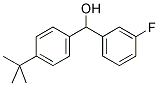 4-TERT-BUTYL-3'-FLUOROBENZHYDROL 结构式