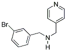 1-(3-BROMOPHENYL)-N-(PYRIDIN-4-YLMETHYL)METHANAMINE 结构式