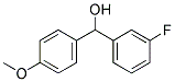 3-FLUORO-4'-METHOXYBENZHYDROL 结构式