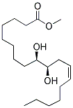 赤式-9,10-二羟基-12(Z)-十八烯酸甲酯 结构式