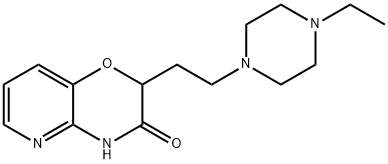 2-[2-(4-Ethylpiperazino)ethyl]-2H-pyrido[3,2-b][1,4]oxazin-3(4H)-one 结构式