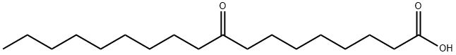 9-氧代十八烷酸 结构式