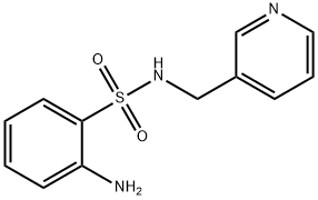 2-AMINO-N-PYRIDIN-3-YLMETHYL-BENZENESULFONAMIDE 结构式