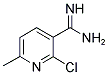 2-CHLORO-6-METHYL-NICOTINAMIDINE 结构式