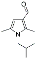 1-ISOBUTYL-2,5-DIMETHYL-1H-PYRROLE-3-CARBALDEHYDE 结构式