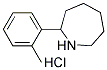 2-(2-METHYLPHENYL)AZEPANE HYDROCHLORIDE 结构式