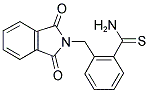 2-(PHTHALIMIDOMETHYL)THIOBENZAMIDE 结构式