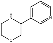 3-吡啶-3-基吗啉 结构式