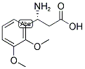 (R)-3-AMINO-3-(2,3-DIMETHOXY-PHENYL)-PROPIONIC ACID 结构式
