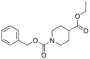 1-CBZ- PIPERIDINE-4-CARBOXYLIC ACID ETHYL ESTER 结构式